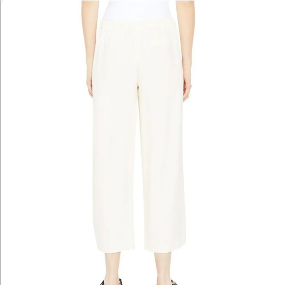 NEW Theory Tinley Twill Cropped Wide Leg Pants - Picture 13 of 16
